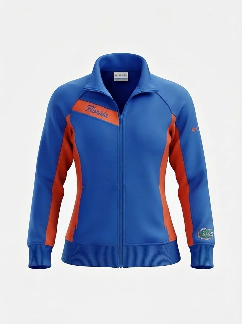 Columbia Florida Gators Omni-Shield Full-Zip Track Jacket Blue & Orange XL